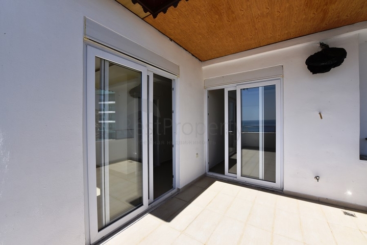 اطلالة بحر - على شارع بارباروس - دوبلكس 3 غرفة وصالة - مهموتلار / الانيا 