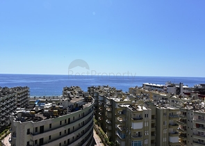 اطلالة بحر - على شارع بارباروس - دوبلكس 3 غرفة وصالة - مهموتلار / الانيا 