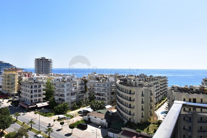 منزل احلامكم - اطلالة بحر - دوبلكس مفروشة 3 غرف وصالة - مجمع سكني حديث / مهموتلار / الانيا