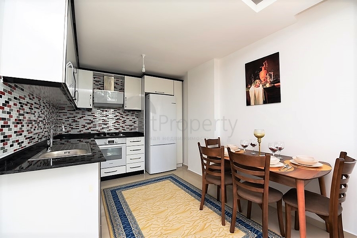 منزل احلامكم - اطلالة بحر - دوبلكس مفروشة 3 غرف وصالة - مجمع سكني حديث / مهموتلار / الانيا