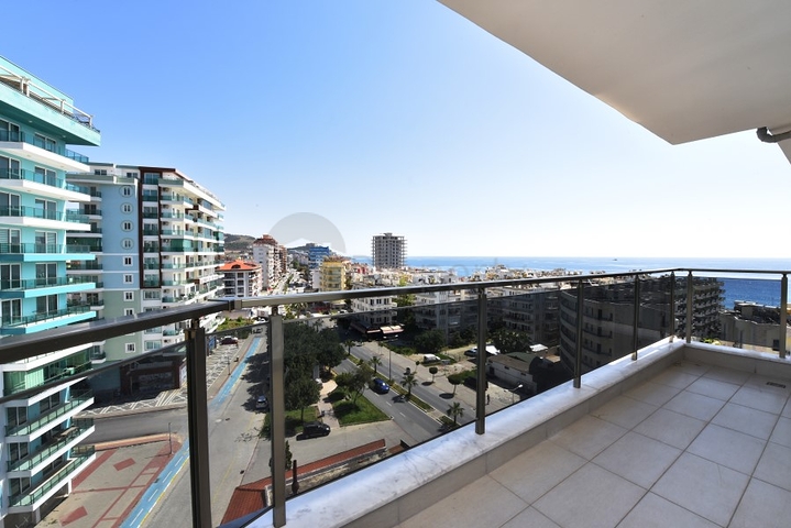 منزل احلامكم - اطلالة بحر - دوبلكس مفروشة 3 غرف وصالة - مجمع سكني حديث / مهموتلار / الانيا