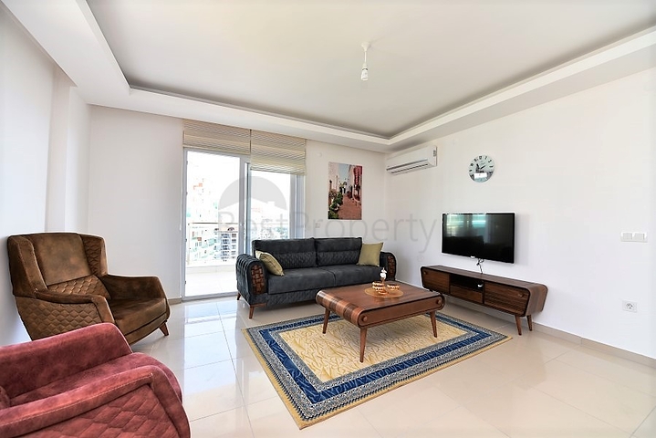 منزل احلامكم - اطلالة بحر - دوبلكس مفروشة 3 غرف وصالة - مجمع سكني حديث / مهموتلار / الانيا