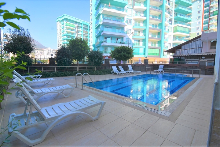 منزل احلامكم - اطلالة بحر - دوبلكس مفروشة 3 غرف وصالة - مجمع سكني حديث / مهموتلار / الانيا