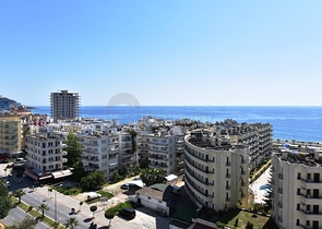 منزل احلامكم - اطلالة بحر - دوبلكس مفروشة 3 غرف وصالة - مجمع سكني حديث / مهموتلار / الانيا