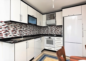 منزل احلامكم - اطلالة بحر - دوبلكس مفروشة 3 غرف وصالة - مجمع سكني حديث / مهموتلار / الانيا