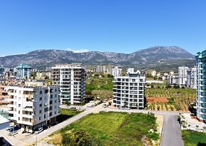 منزل احلامكم - اطلالة بحر - دوبلكس مفروشة 3 غرف وصالة - مجمع سكني حديث / مهموتلار / الانيا