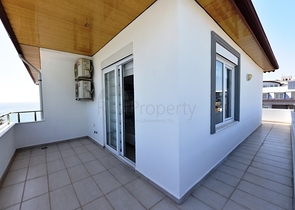 منزل احلامكم - اطلالة بحر - دوبلكس مفروشة 3 غرف وصالة - مجمع سكني حديث / مهموتلار / الانيا