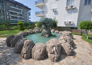 اول صف على البحر - شقة مفروشة غرفتين وصالة - كاستل / الانيا 