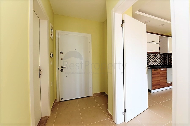 طابق مرتفع- اطلالة بحر - شقة غرفة وصالة ضمن مجمع حديث - مهموتلار / الانيا 