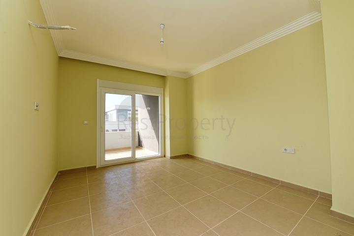 طابق مرتفع- اطلالة بحر - شقة غرفة وصالة ضمن مجمع حديث - مهموتلار / الانيا 