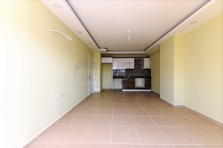 طابق مرتفع- اطلالة بحر - شقة غرفة وصالة ضمن مجمع حديث - مهموتلار / الانيا 