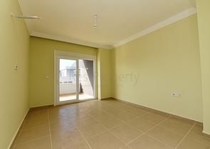 طابق مرتفع- اطلالة بحر - شقة غرفة وصالة ضمن مجمع حديث - مهموتلار / الانيا 