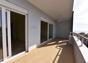 طابق مرتفع- اطلالة بحر - شقة غرفة وصالة ضمن مجمع حديث - مهموتلار / الانيا 