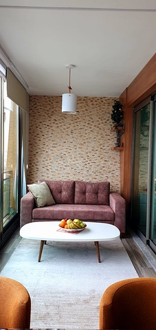 قمة التميز والفخامة - اطلالة بحر مباشرة - شقة غرفة وصالة ضمن مجمع  نجوم -كارجي جاك / الانيا 