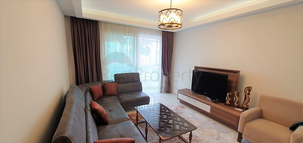 قمة التميز والفخامة - اطلالة بحر مباشرة - شقة غرفة وصالة ضمن مجمع  نجوم -كارجي جاك / الانيا 