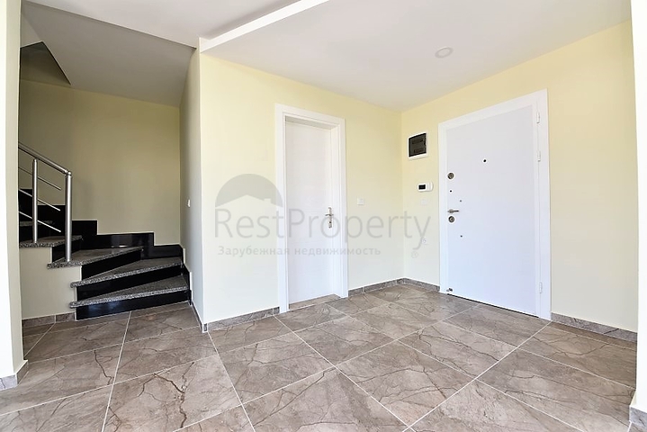 اطلالة بحر -دوبلكس 2 غرفة وصالة - ضمن مجمع حديث - مهموتلار / الانيا 