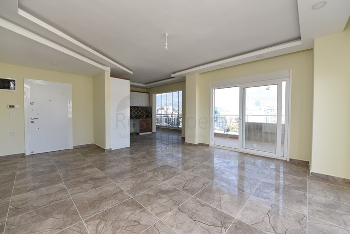 اطلالة بحر -دوبلكس 2 غرفة وصالة - ضمن مجمع حديث - مهموتلار / الانيا 