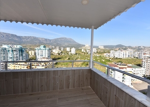 اطلالة بحر -دوبلكس 2 غرفة وصالة - ضمن مجمع حديث - مهموتلار / الانيا 