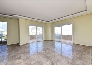 اطلالة بحر -دوبلكس 2 غرفة وصالة - ضمن مجمع حديث - مهموتلار / الانيا 