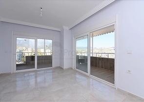 اطلالة بحر -دوبلكس 2 غرفة وصالة - ضمن مجمع حديث - مهموتلار / الانيا 