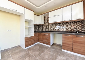 اطلالة بحر -دوبلكس 2 غرفة وصالة - ضمن مجمع حديث - مهموتلار / الانيا 