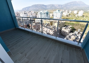 اطلالة بحر -دوبلكس 2 غرفة وصالة - ضمن مجمع حديث - مهموتلار / الانيا 