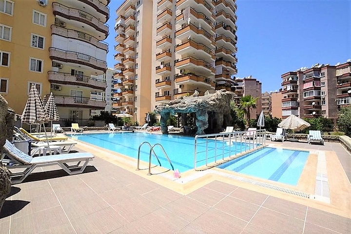 قريبة من البحر وبسعر منافس - شقة عائلية 2 غرفة وصالة - مهموتلار / الانيا 