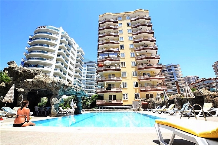 قريبة من البحر وبسعر منافس - شقة عائلية 2 غرفة وصالة - مهموتلار / الانيا 