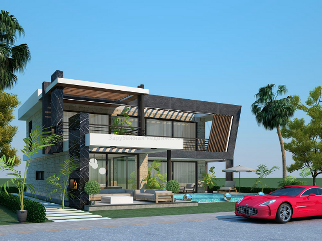 فيلا النخبة 3 + 1 في Camyuva Kemer على بعد 300 متر من الشاطئ