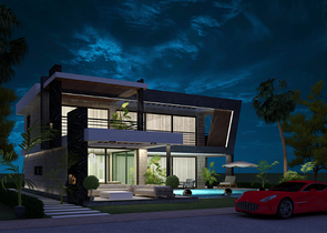 فيلا النخبة 3 + 1 في Camyuva Kemer على بعد 300 متر من الشاطئ