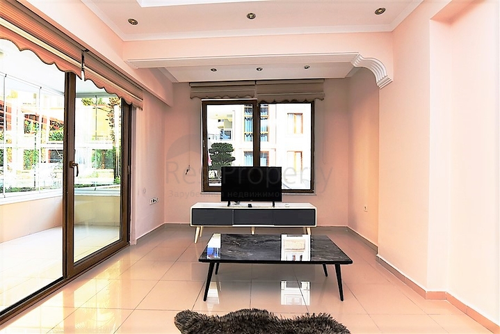 ضمن ارقى مناطق الانيا - شقة غرفة وصالة مفروشة - مجمع قريب من البحر - اوبا / الانيا 