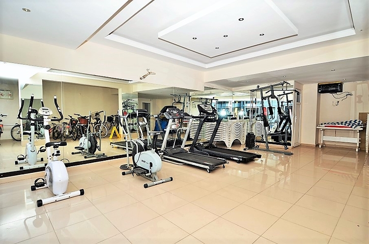 ضمن ارقى مناطق الانيا - شقة غرفة وصالة مفروشة - مجمع قريب من البحر - اوبا / الانيا 