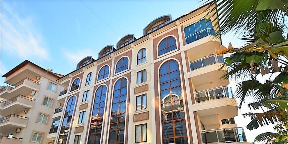 ضمن ارقى مناطق الانيا - شقة غرفة وصالة مفروشة - مجمع قريب من البحر - اوبا / الانيا 