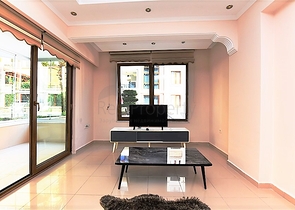 ضمن ارقى مناطق الانيا - شقة غرفة وصالة مفروشة - مجمع قريب من البحر - اوبا / الانيا 