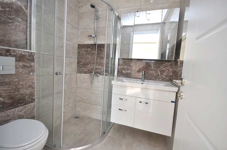 طابق مرتفع - مجمع فاخر - شقة مفروشة 2 غرفة وصالة - مهموتلار / الانيا 