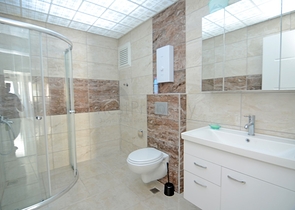 طابق مرتفع - مجمع فاخر - شقة مفروشة 2 غرفة وصالة - مهموتلار / الانيا 