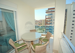 طابق مرتفع - مجمع فاخر - شقة مفروشة 2 غرفة وصالة - مهموتلار / الانيا 