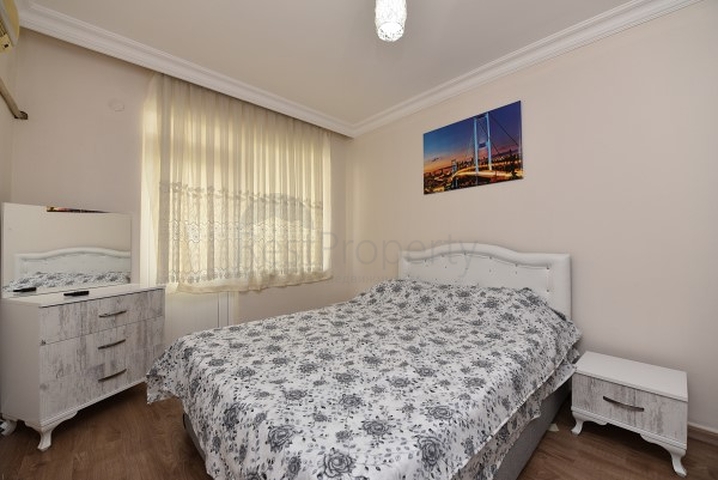 سعر مميز - شقة 2 غرفة وصالة مفروشة - مطبخ منفصل - مهموتلار / الانيا 