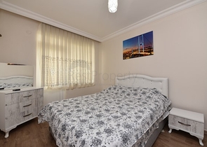 سعر مميز - شقة 2 غرفة وصالة مفروشة - مطبخ منفصل - مهموتلار / الانيا 