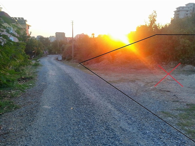 للراغبين بالاستثمار الناجح - ارض ضمن منطقة سكنية قريبة من البحر - مهموتلار / الانيا 