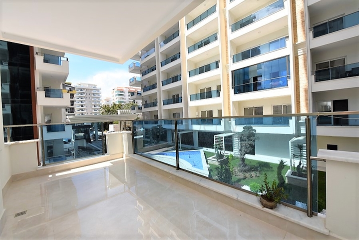 مجمع  5 نجوم - شقة مفروشة واسعة تصميم 1+2 - مهموتلار / الانيا