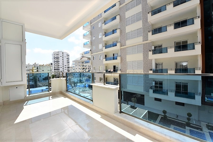 مجمع  5 نجوم - شقة مفروشة واسعة تصميم 1+2 - مهموتلار / الانيا