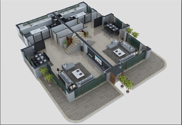 مشروع النخبة للفلل 6 + 1 في منطقة كونيالتي أنطاليا