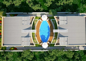 فلل 6 + 1 للبيع مع مسبح خاص وحديقة في كونيالتي