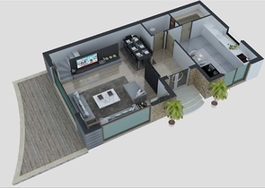 فلل 6 + 1 للبيع مع مسبح خاص وحديقة في كونيالتي