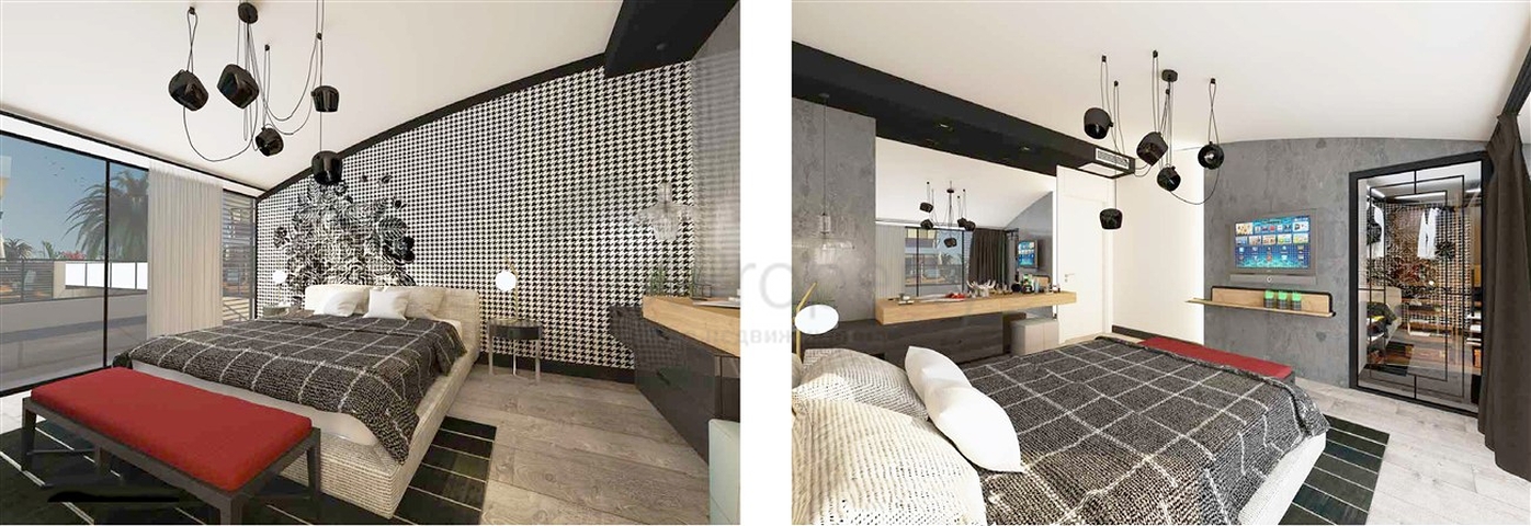 فلل فاخرة 6 + 1 ضمن مدينة انطاليا