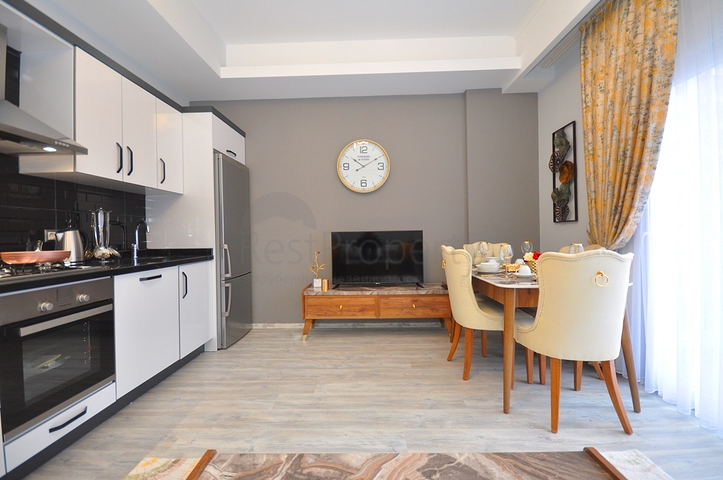 شقق 1+1 ضمن مجمع سكني حديث - مهموتلار / الانيا 