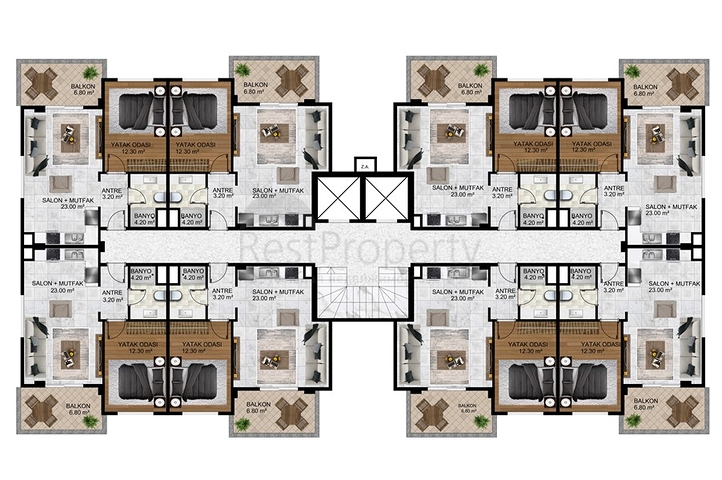 اغتنم الفرصة - سعر منافس وسهولة بالدفعات - مجمع قيد الانشاء في مهموتلار 