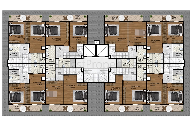 اغتنم الفرصة - سعر منافس وسهولة بالدفعات - مجمع قيد الانشاء في مهموتلار 