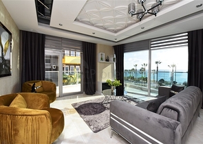 اطلاة مباشرة على البحر -شقة 1+1 - مجمع فاخر - مهموتلار / الانيا 